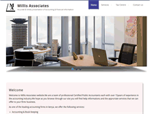 Tablet Screenshot of millisassociates.com